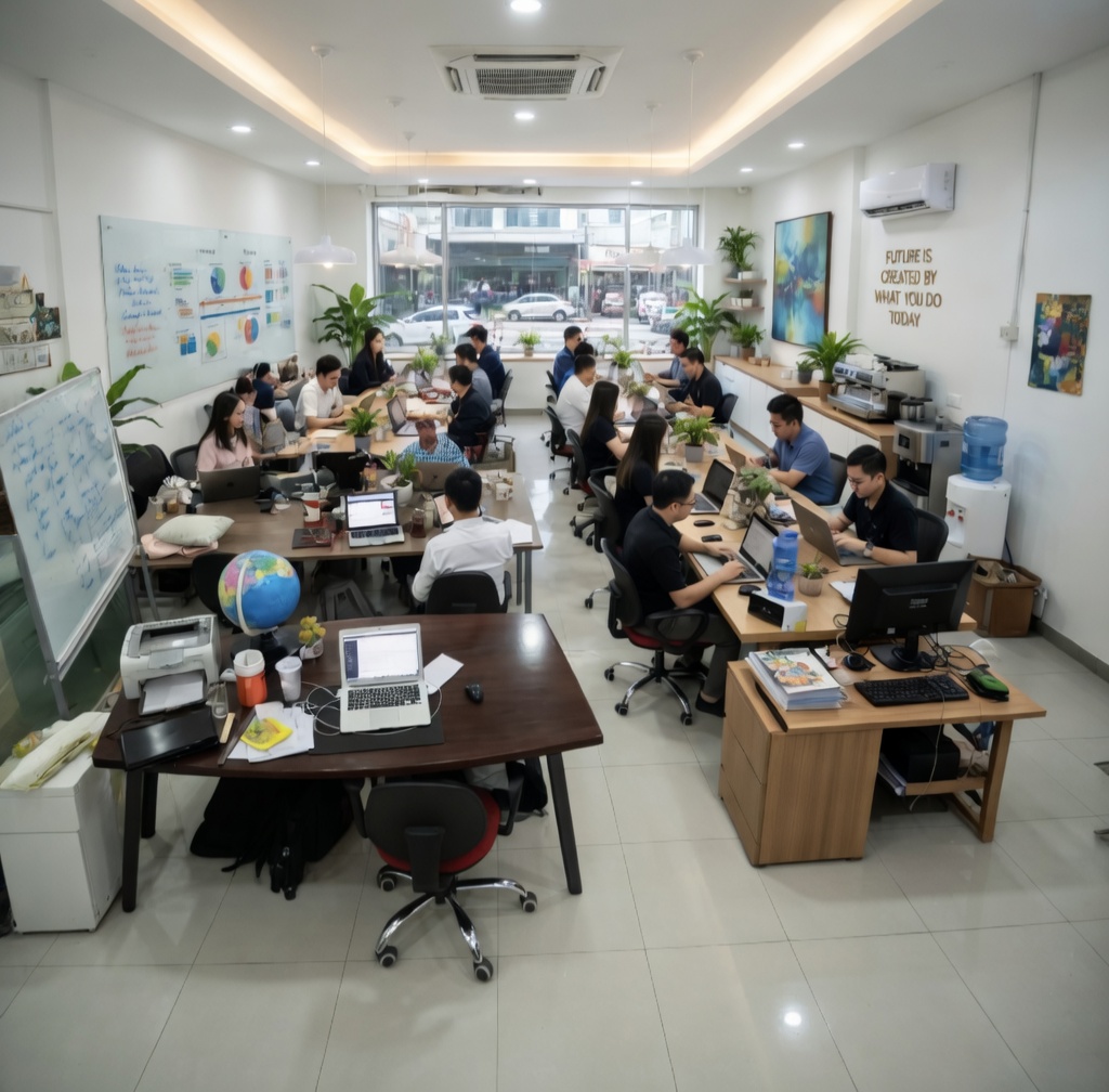 Asia ODC development team working from its Ho Chi Minh City office
