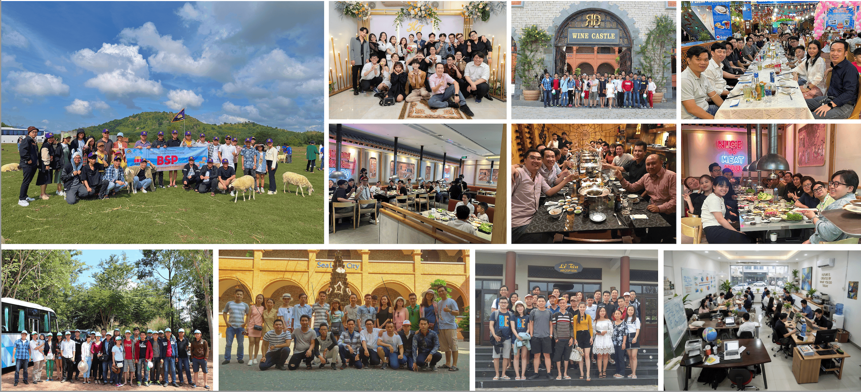 Asia ODC team activities and company gatherings